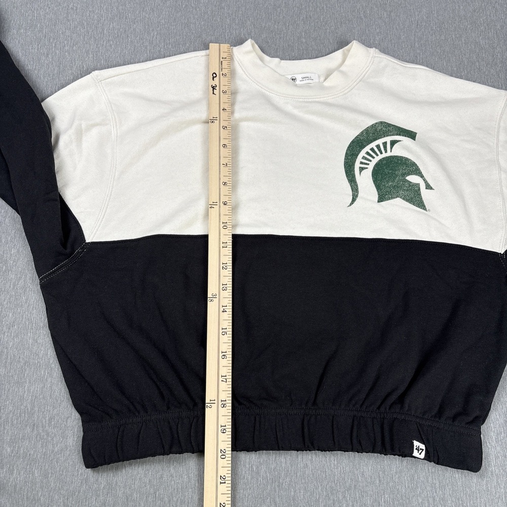 Michigan State Spartans '47 Women's Take Two Bonita Pullover Sweatshirt - Small - Picture 9 of 14